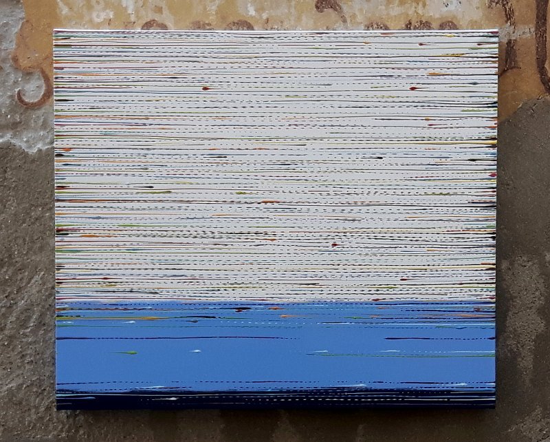 coloured lines 6 2016 70x60 Acryl-Lack auf LW, SOLD